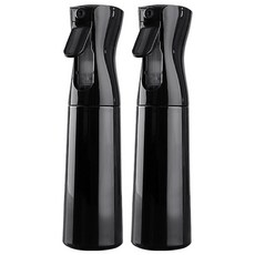 高壓連續噴霧瓶 Set, 2入黑色500ml, 自動噴霧瓶, 酒精噴霧瓶, PET材質, 黑色, 2個