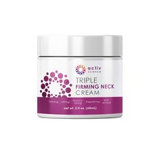 ACTIVSCIENCE TRIPLE Neck Firming Cream 액티브사이언스 트리플 넥 퍼밍 크림 2oz(60ml), 1세트