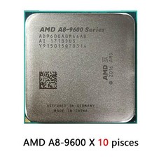 AMD A8 9600 A8-Ses A8-9600 3.1 GHz 65W 쿼드코어 CPU AD9600AGM44AB 소켓 AM4, 한개옵션0 - am4cpu