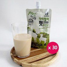 닥터할리 펫밀크 180ml 30팩 산양유 펫유산균, 없음, 단일옵션