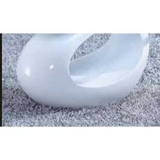 크리 에이 티브 티 테이블. 강화 유리 탁자 .. 굽는 옻칠의 타원형 탁자 작은 탁자., 연한 초록색
