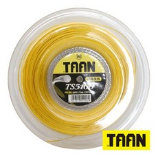 gmagoTAAN 폴리 프로 TS5100 골드 1.25mm 200m 테니-스 스트링 테니스거트 줄 테니스부품 스트링 테니스스트링