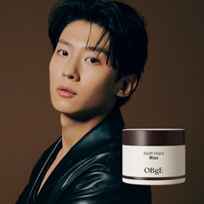 OBge 퍼퓸 매트 하드 헤어왁스, 120g, 2개