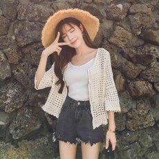 손뜨개가디건