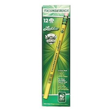 딕슨 티콘테로가 엘로우 연필 라디 HB 12개입 디자인연필 연필, 단품, 단품