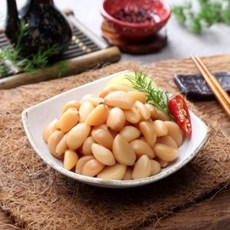 백호푸드 간장 초마늘 1kg 장아찌 반찬단지