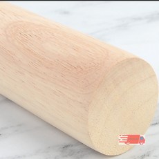 마이미쯔 나무 홍두깨 밀대 반죽밀대 나무밀대, 미니, 1개