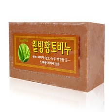 성미 천연 한방 식물성 웰빙황토 때비누