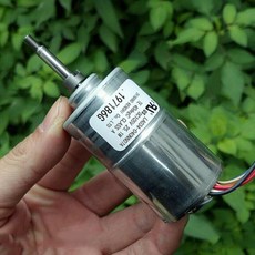 SHINANO LA034-040NN07A 3 상 8-Wire 홀 브러시리스 전기 모터 이중 볼 베어링 대형 토크 DC105V 25W