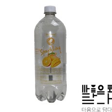 노브랜드 스파클링 오렌지 망고, 12개, 1L