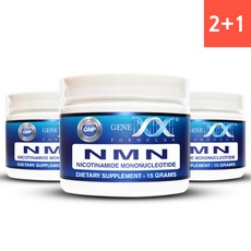 3통 제넥스포뮬러 NMN 파우더 15g, 3개