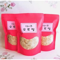 꼬숩네 국산 오트밀 대용량 500g x 3팩 오나오