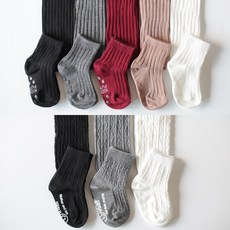 신생아꽈배기타이즈