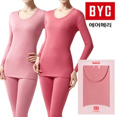 [BYC] BYT6683 에어메리 여성상하세트 / 여성순면내복내의 - byt6683