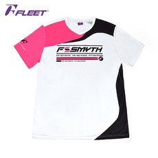 플리트 티셔츠 FLT-R013 핑크 남여반팔티셔츠 오남스포츠