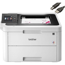 NFC가 내장된 브라더 HL-L3270CDW 컴팩트 무선 디지털 컬러 프린터 자동 양면 인쇄 25ppm 600 x 2400dpi 250매 Alexa와 함께 작동 JAWFOAL