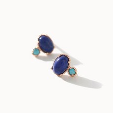 라피스라줄리실버귀걸이