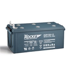 로케트배터리 ESP150-12 (12V 150Ah) 산업용 UPS 발전기 밧데리