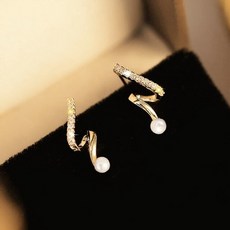 미니골드진주목걸이귀걸이