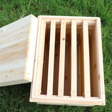 5단 벌통 채집통 격자 양봉 토종벌통 벌집 사각 상자, 5단 벌통 - 49X20X26cm(빈박스), 1개