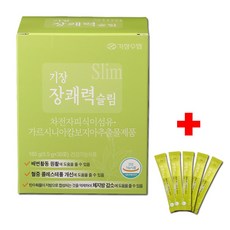 기장 장쾌력 슬림 2주 +5포 4주 + 10포 차전자피 식이섬유 가르시니아 캄보지아, 2주(30포) +5포