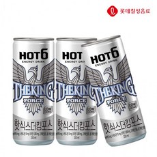 한정레어템! 핫식스 더킹 포스 330ml X 24개 에너지음료/탄산음료/에너지드링크/에너지캔/핫식스캔/신상/캔/음료수