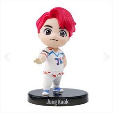정국 방탄소년단 피규어 BTS 미니 피규어 컬렉션 장식용 아트토이, 1개