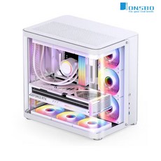 존스보 JONSBO TK-2 PC케이스 (White), 1개