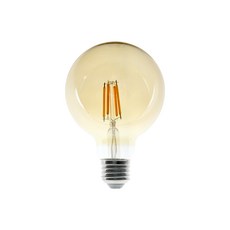 나스필 LED G80 필라멘트램프 4W 카페 매장 밝기조절 디밍 볼전구 장식용 볼구 조광기 조도조절 에디슨전구 무드등 침실조명 감성전구 갓등 레일등 스탠드등 포인트조명 빈티지 벌브