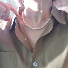 담수진주비즈목걸이