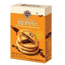 백설 찹쌀호떡믹스, 4개, 400g