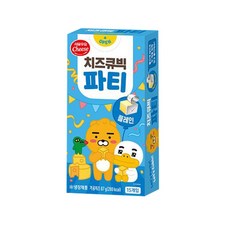 서울우유 치즈큐빅 파티 플레인 87gx6, 6개, 87g