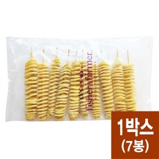 [한박스 7봉] 회돌이 감자/회오리 감자 950g(95gx10개입)