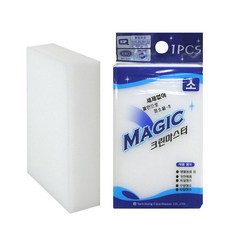 삼정크린마스터(주) 매직크린마스터 소 1p 매직크리너 매직블럭 스폰지, 1개입, 1개