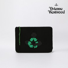 [공식] 비비안웨스트우드 클러치백 PUTNEY LAPTOP CASE BLACK