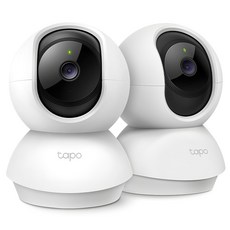 타포 360도 회전형 2K 고화질 스마트 WiFi 홈 카메라 실내용, Tapo C210P2, 2개