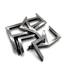 앨범 메뉴 에 대 한 30개 몫 32X32X6mm 총 검은 금속 책 코너 DIY Scrapbooking 장식 프로텍터 SC298