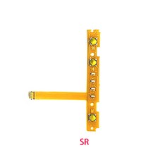ZL ZR L SL SR 단추 플렉스 케이블 NS 스위치 조이콘 왼쪽 오른쪽 키 컨트롤러 교체 수리, 1개, 2) SR