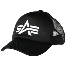 [알파 인더스트리즈] 캡 브랜드 로고 메쉬 캡 TZ3045 남성 BLACK Free Size