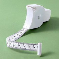 허리둘레 측정 자동 줄자 복부 피팅줄자 다용도줄자, 1개