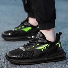 봄 고 품질 남자 신발 통기 성 편안 달리기 패션 운동화
