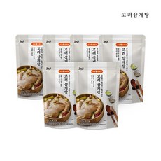 [고려삼계탕] () 삼계탕 1kg*6팩, 상세 설명 참조