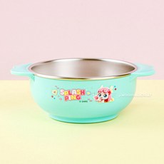 캐치티니핑3 퐁당핑 논슬립 스텐 대접, 상세페이지 참조, 1개