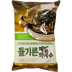 풀무원 들기름 메밀막국수 (2인분) (391.4g), 없음, 1개, 391.4g