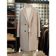 코모도 코모도스퀘어 이중지 세미오버 코트 - BEIGE 9519406901 (P000735195)