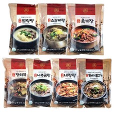 우리존 강남 얼큰탕국7종세트 설렁탕 갈비탕 육개장 곰탕 장터국밥 뚝불고기 내장탕, 1개