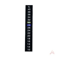 꽁S스토어 스티커형 어항 온도계, 1개