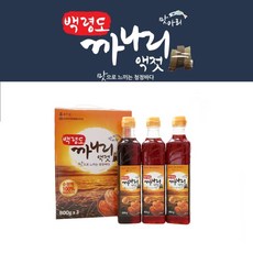 백령도까나리액젓 [수산전통식품 품질인증] 백령도 까나리 액젓 800g3병, 1