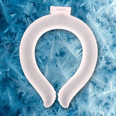 아로하 아이스 넥쿨러 아이스밴드 얼음목걸이 쿨스카프, 베이직, 1개