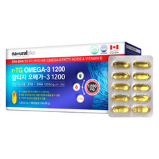 내츄럴플러스 알티지 오메가3 1200 (180캡슐), 180캡슐, 3박스